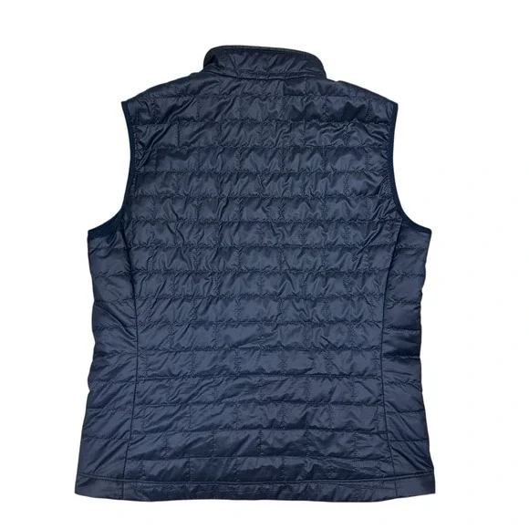 Patagonia Navy Nano Puff Vest Men's Large - Picture 2 of 6